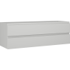 Mexen Orio szafka łazienkowa podumywalkowa 140 cm, 2 szuflady, szara mat - 91A10-14047-2-BFF62