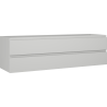 Mexen Orio szafka łazienkowa podumywalkowa 160 cm, 2 szuflady, szara mat - 91A10-16047-2-BFF62