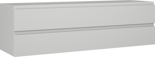 Mexen Orio szafka łazienkowa podumywalkowa 160 cm, 2 szuflady, szara mat - 91A10-16047-2-BFF62