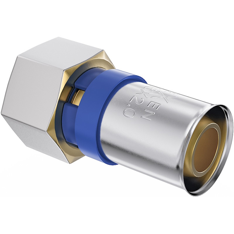 Mexen PEX-P złączka zaciskowa, zaprasowywana PEX redukcja 20 x 3/4 GW - W97122-2034F-00