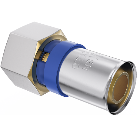 Mexen PEX-P złączka zaciskowa, zaprasowywana PEX redukcja 20 x 3/4 GW - W97122-2034F-00