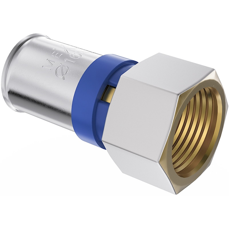 Mexen PEX-P złączka zaciskowa, zaprasowywana PEX redukcja 25 x 1 GW - W97122-2510F-00