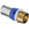 Mexen PEX-P złączka zaciskowa, zaprasowywana PEX redukcja 25 x 3/4 GZ - W97123-2534M-00