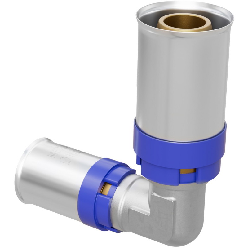 Mexen PEX-P kolano redukcyjne zaciskowe, zaprasowywane PEX 32 x 20 - W97125-3220-00