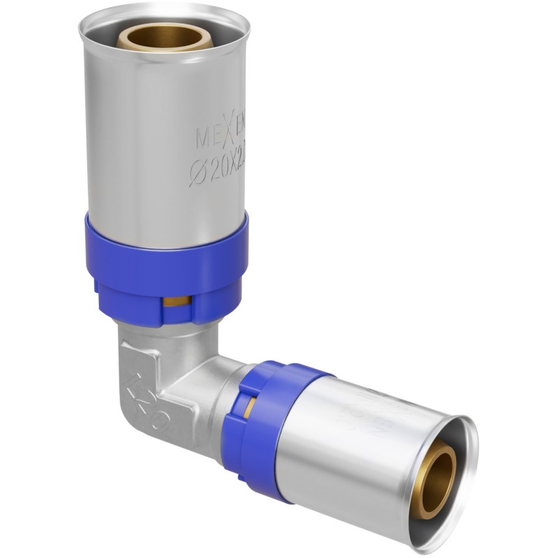 Mexen PEX-P kolano redukcyjne zaciskowe, zaprasowywane PEX 32 x 25 - W97125-3225-00