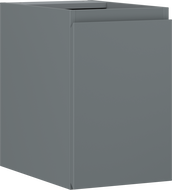 Mexen Orio szafka łazienkowa podumywalkowa 30 cm, 1 drzwi, grafit mat - 91A11-03047-1-BF66
