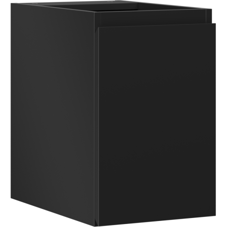 Mexen Orio szafka łazienkowa podumywalkowa 30 cm, 1 drzwi, czarna mat - 91A11-03047-1-BF71