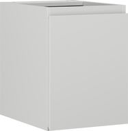 Mexen Orio szafka łazienkowa podumywalkowa 35 cm, 1 drzwi, szara mat - 91A11-03547-1-BF62