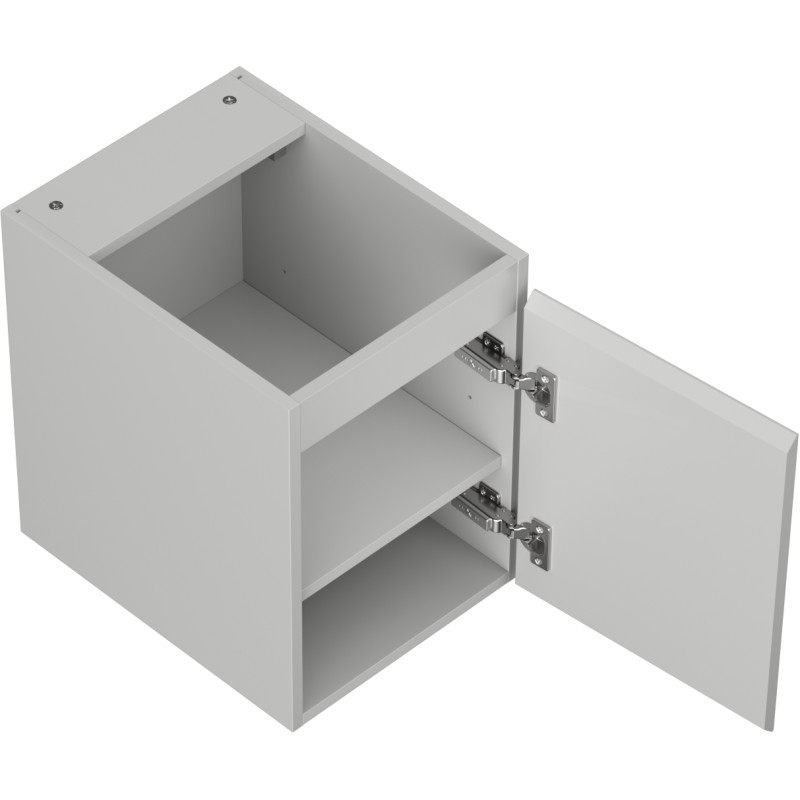 Mexen Orio szafka łazienkowa podumywalkowa 35 cm, 1 drzwi, szara mat - 91A11-03547-1-BF62