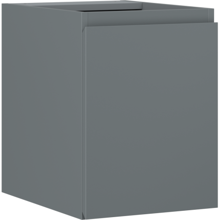 Mexen Orio szafka łazienkowa podumywalkowa 35 cm, 1 drzwi, grafit mat - 91A11-03547-1-BF66