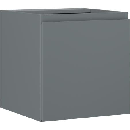 Mexen Orio szafka łazienkowa podumywalkowa 45 cm, 1 drzwi, grafit mat - 91A11-04547-1-BF66