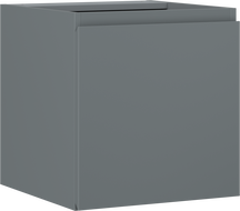 Mexen Orio szafka łazienkowa podumywalkowa 45 cm, 1 drzwi, grafit mat - 91A11-04547-1-BF66