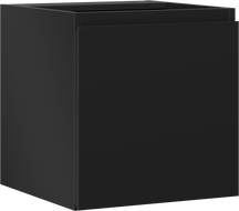 Mexen Orio szafka łazienkowa podumywalkowa 45 cm, 1 drzwi, czarna mat - 91A11-04547-1-BF71