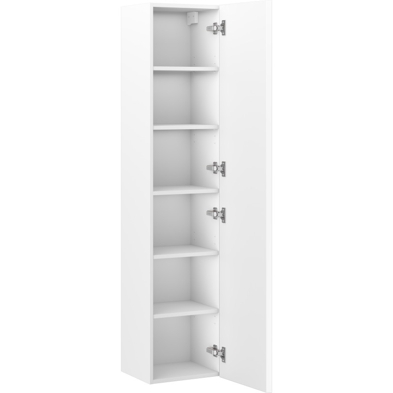Mexen Orio słupek łazienkowy 35 cm, 1 drzwi, biały mat - 91A11-03016-1-BF01