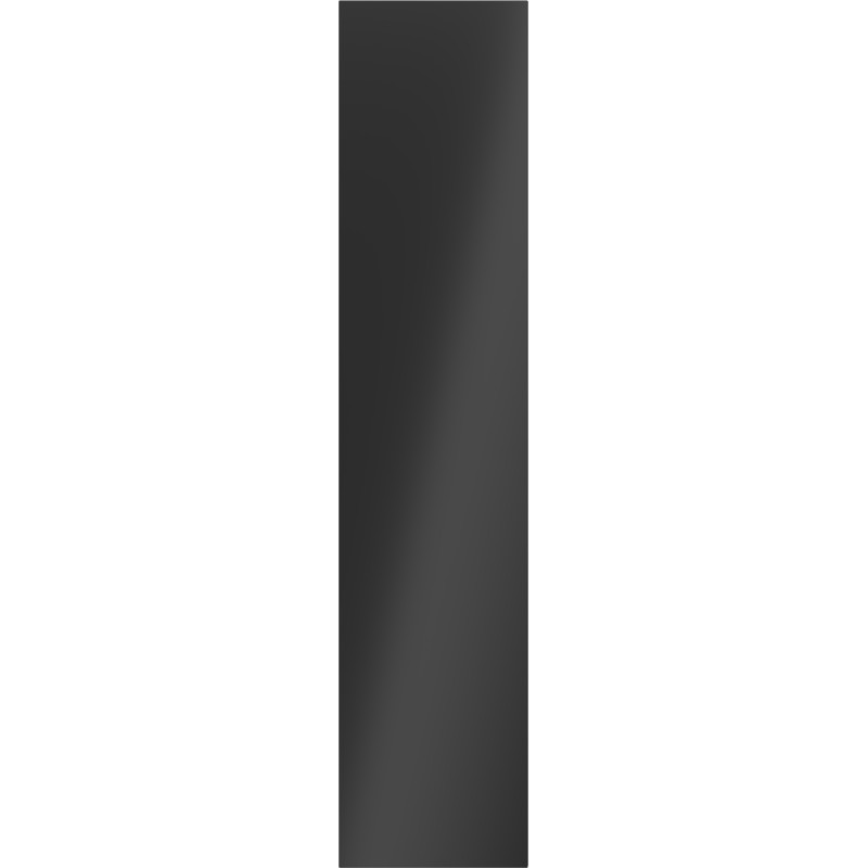 Mexen Orio słupek łazienkowy 35 cm, 1 drzwi, czarny mat - 91A11-03016-1-BF71
