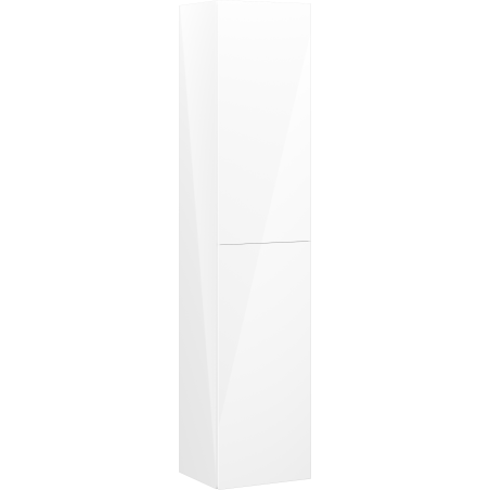 Mexen Orio słupek łazienkowy 35 cm, 2 drzwi , biały połysk - 91A11-03016-2-BF00