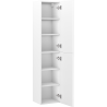 Mexen Orio słupek łazienkowy 35 cm, 2 drzwi , biały mat - 91A11-03016-2-BF01
