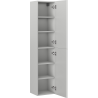 Mexen Orio słupek łazienkowy 35 cm, 2 drzwi , szary mat - 91A11-03016-2-BF62