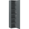 Mexen Orio słupek łazienkowy 35 cm, 2 drzwi , grafit mat - 91A11-03016-2-BF66