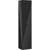 Mexen Orio słupek łazienkowy 35 cm, 2 drzwi , czarny połysk - 91A11-03016-2-BF70
