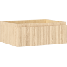 Mexen Rivel szafka łazienkowa podumywalkowa 60 cm, 1 szuflada, ryflowana , dąb - 91A20-06023-1-BF81