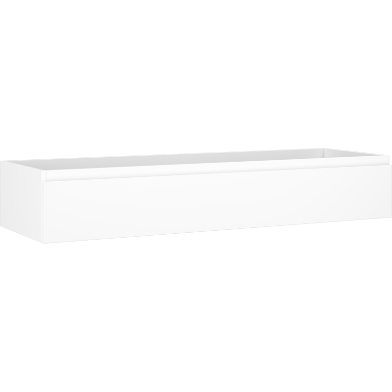 Mexen Orio szafka łazienkowa podumywalkowa 140 cm, 1 szuflada, biała mat - 91A10-14023-1-BF01
