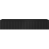 Mexen Rivel szafka łazienkowa podumywalkowa 120 cm, 1 szuflada, ryflowana , czarna mat - 91A20-12023-1-BF71