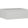 Mexen Orio szafka łazienkowa podumywalkowa 60 cm, 1 szuflada, szara mat - 91A10-06023-1-BF62