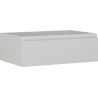 Mexen Orio szafka łazienkowa podumywalkowa 70 cm, 1 szuflada, szara mat - 91A10-07023-1-BF62