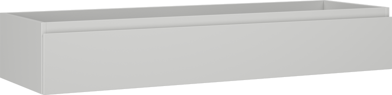 Mexen Orio szafka łazienkowa podumywalkowa 140 cm, 1 szuflada, szara mat - 91A10-14023-1-BF62