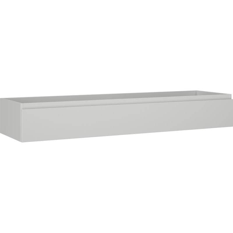 Mexen Orio szafka łazienkowa podumywalkowa 160 cm, 1 szuflada, szara mat - 91A10-16023-1-BF62