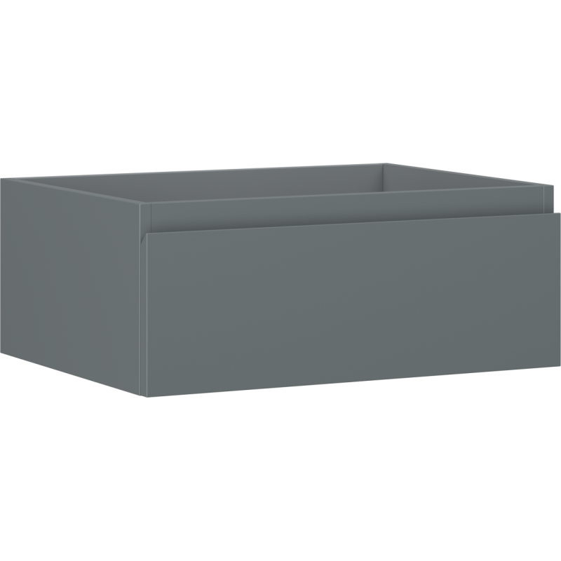 Mexen Orio szafka łazienkowa podumywalkowa 60 cm, 1 szuflada, grafit mat - 91A10-06023-1-BF66