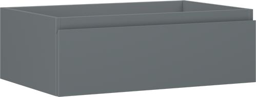 Mexen Orio szafka łazienkowa podumywalkowa 70 cm, 1 szuflada, grafit mat - 91A10-07023-1-BF66