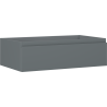 Mexen Orio szafka łazienkowa podumywalkowa 80 cm, 1 szuflada, grafit mat - 91A10-08023-1-BF66