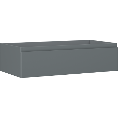 Mexen Orio szafka łazienkowa podumywalkowa 90 cm, 1 szuflada, grafit mat - 91A10-09023-1-BF66