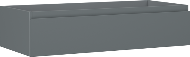 Mexen Orio szafka łazienkowa podumywalkowa 100 cm, 1 szuflada, grafit mat - 91A10-10023-1-BF66