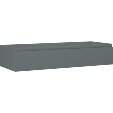 Mexen Orio szafka łazienkowa podumywalkowa 120 cm, 1 szuflada, grafit mat - 91A10-12023-1-BF66