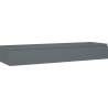 Mexen Orio szafka łazienkowa podumywalkowa 160 cm, 1 szuflada, grafit mat - 91A10-16023-1-BF66