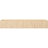 Mexen Rivel szafka łazienkowa podumywalkowa 140 cm, 1 szuflada, ryflowana , dąb - 91A20-14023-1-BF81