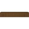 Mexen Rivel szafka łazienkowa podumywalkowa 140 cm, 1 szuflada, ryflowana , orzech - 91A20-14023-1-BF86