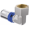 Mexen PEX-P półśrubunek, kolano zaciskowe, zaprasowywane PEX 25 x 3/4 GW - W97136-2534F-00
