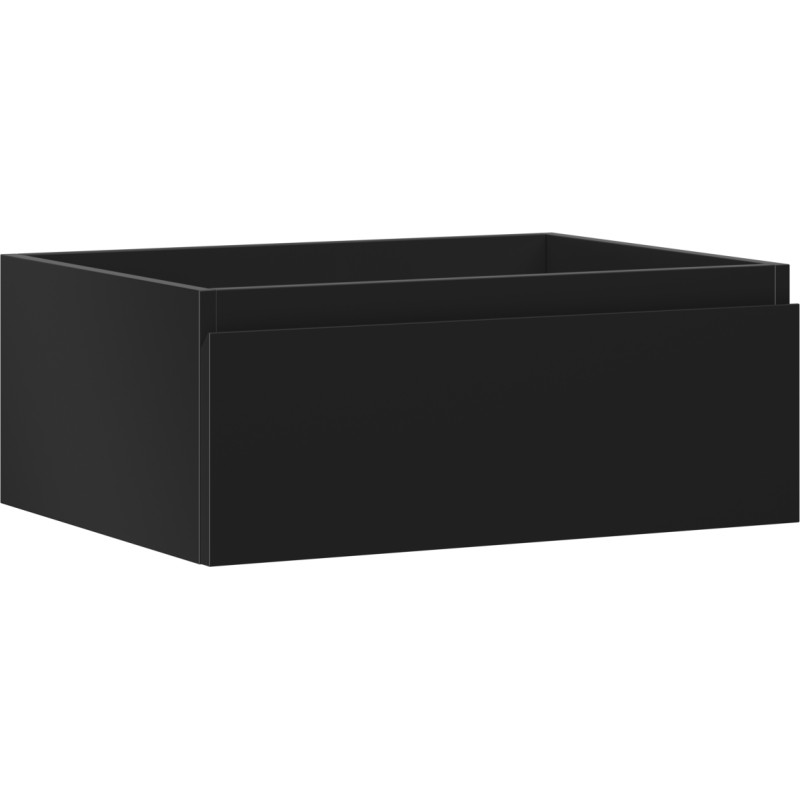 Mexen Orio szafka łazienkowa podumywalkowa 60 cm, 1 szuflada, czarna mat - 91A10-06023-1-BF71