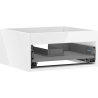 Mexen Box-A korpus szafki podumywalkowej 50 cm, 1 szuflada, biały połysk - 91AX0-0500-235-1-00