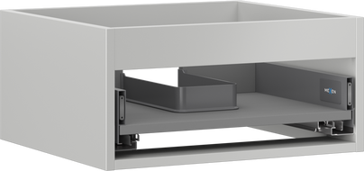Mexen Box-A korpus szafki podumywalkowej 50 cm, 1 szuflada, szary mat - 91AX0-0500-235-1-62