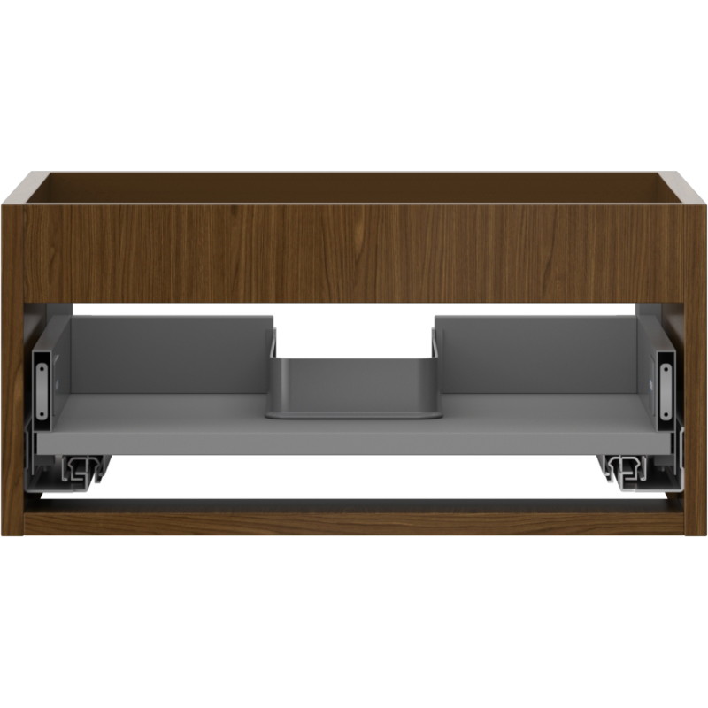 Mexen Box-A korpus szafki podumywalkowej 50 cm, 1 szuflada, orzech - 91AX0-0500-235-1-86