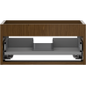 Mexen Box-A korpus szafki podumywalkowej 50 cm, 1 szuflada, orzech - 91AX0-0500-235-1-86