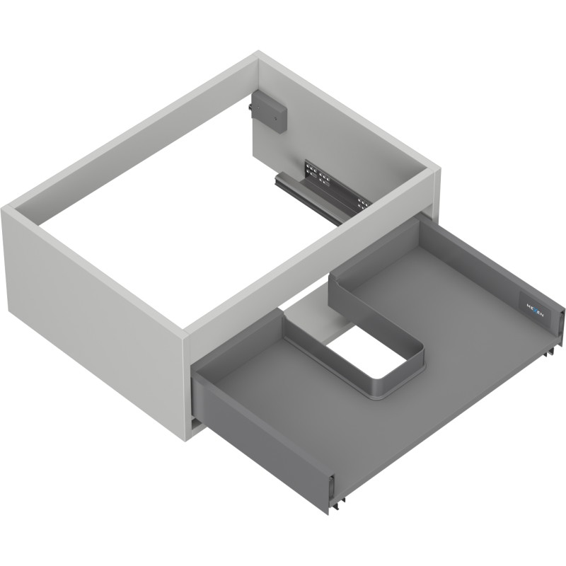 Mexen Box-A korpus szafki podumywalkowej 60 cm, 1 szuflada, szary mat - 91AX0-0600-235-1-62