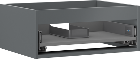 Mexen Box-A korpus szafki podumywalkowej 60 cm, 1 szuflada, grafit mat - 91AX0-0600-235-1-66