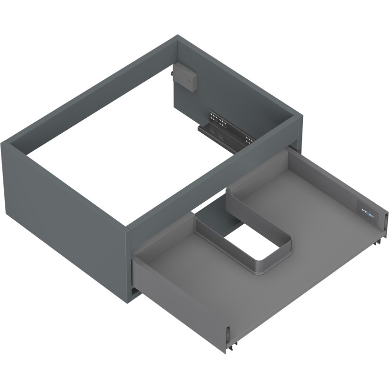 Mexen Box-A korpus szafki podumywalkowej 60 cm, 1 szuflada, grafit mat - 91AX0-0600-235-1-66
