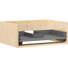 Mexen Box-A korpus szafki podumywalkowej 60 cm, 1 szuflada, dąb - 91AX0-0600-235-1-81